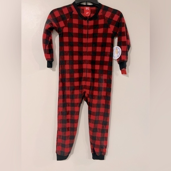 Matching Toddler, Little & Big Kids 1-Pc.Red Check  Family Pajamas XS4-5 New - Picture 9 of 12